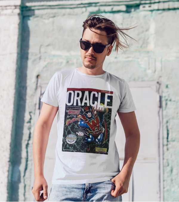 Oracle Web Master Superhero Saving The World Web Solution Foundation权威的管理者 T-Shirt