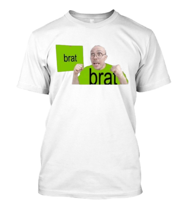 Anthony Fantano Brat Meme Green Brat Brat Reaction T-Shirt