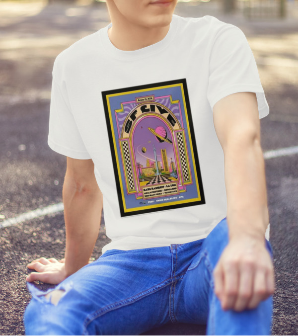 SF Live October 12 2024 Babe Rainbow LA Lom The Chapel San Francisco CA T-Shirt