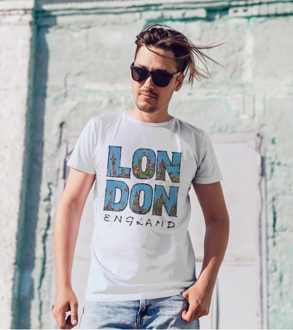 London England Landmarks T-Shirt