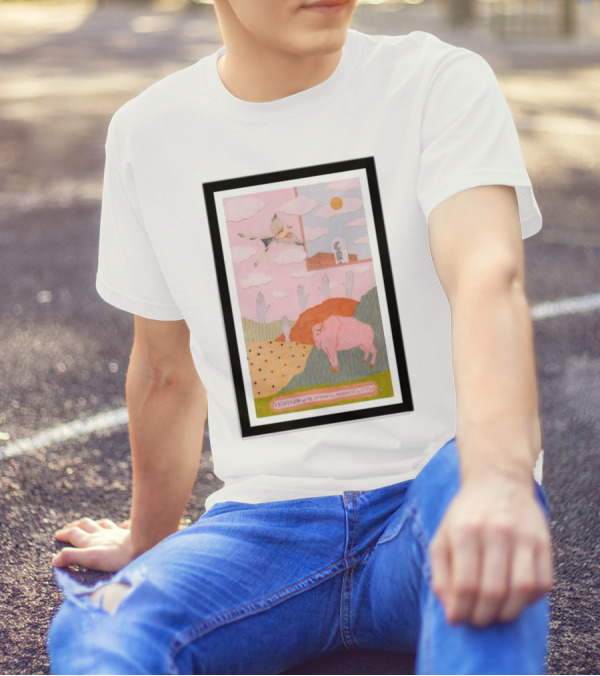 Khruangbin At The Criterion In Oklahoma City OK On Oct 7 2024 With Flying Bird And Pink Buffalo T-Shirt
