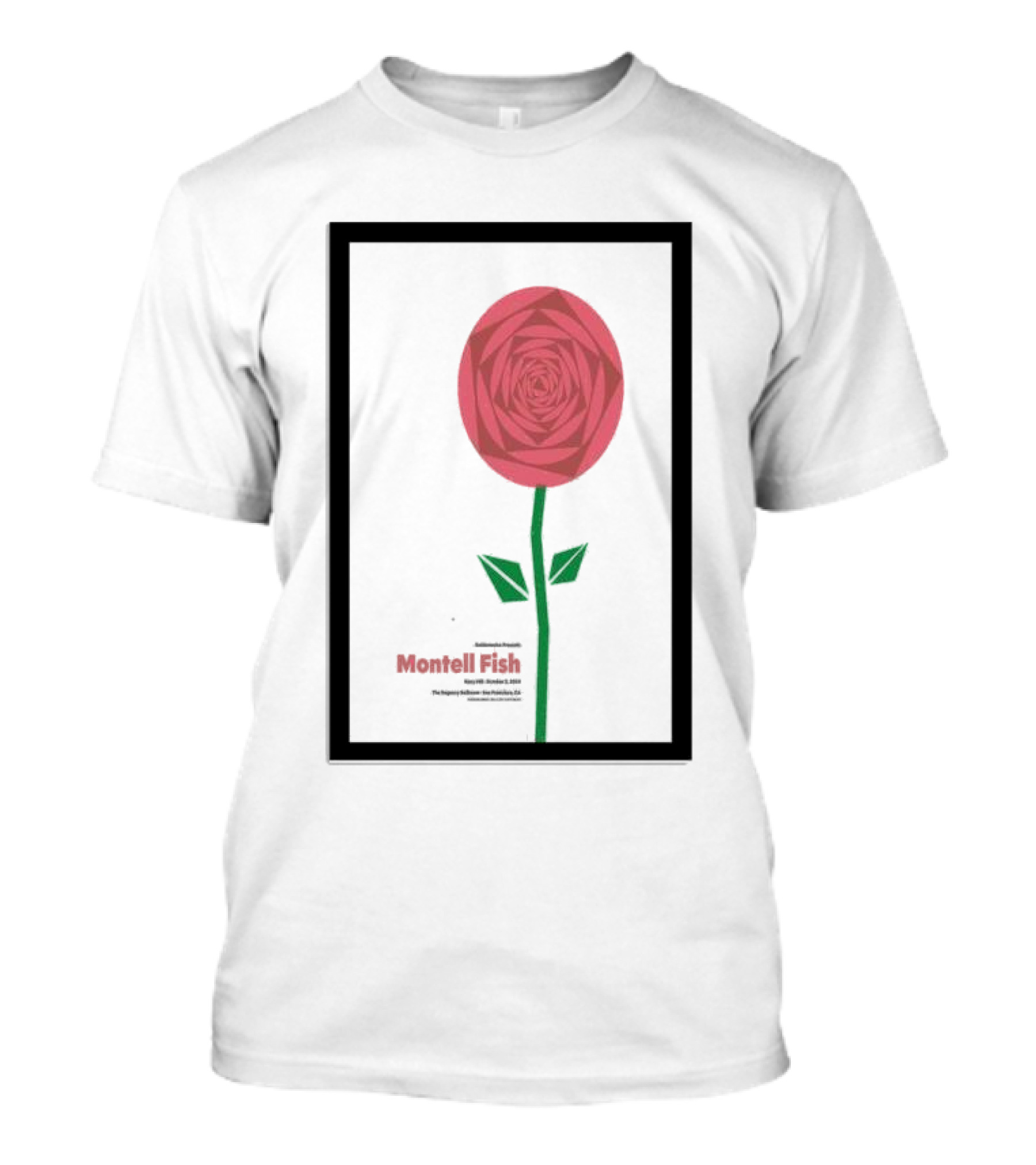 Montell Fish October 03 2024 San Francisco Show Adeline Presents T-Shirt