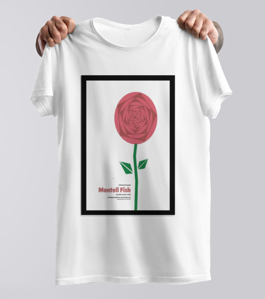 Montell Fish October 03 2024 San Francisco Show Adeline Presents T-Shirt