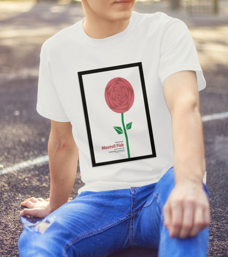 Montell Fish October 03 2024 San Francisco Show Adeline Presents T-Shirt