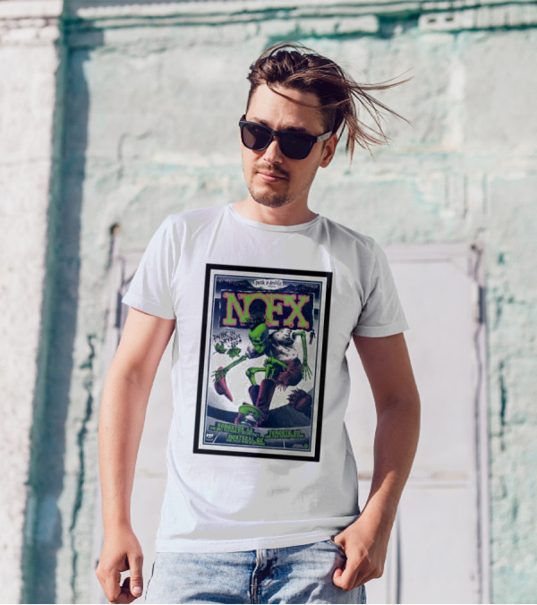 NOFX Punk In Drublic Festival 2024 Canada Edmonton Montreal Toronto T-Shirt