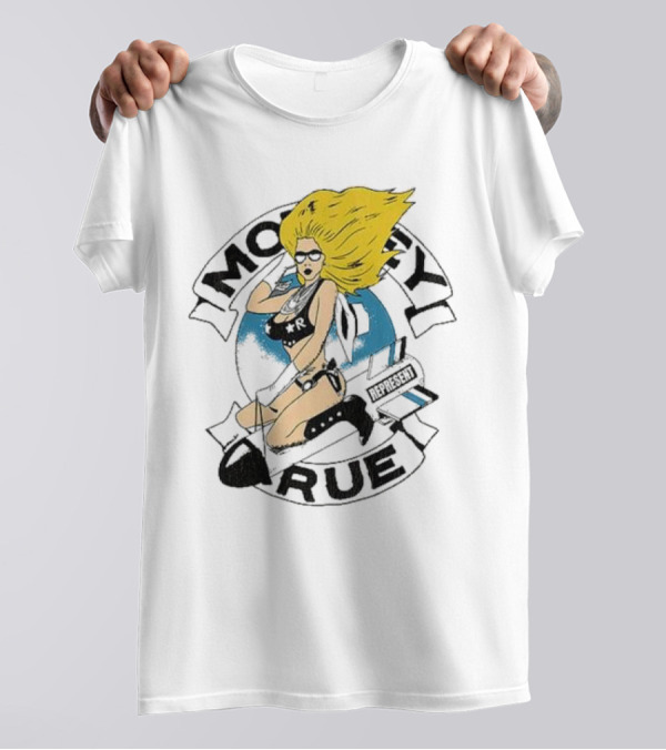Represent Motley Crue Secret Show Blonde Bombshell Iconic T-Shirt