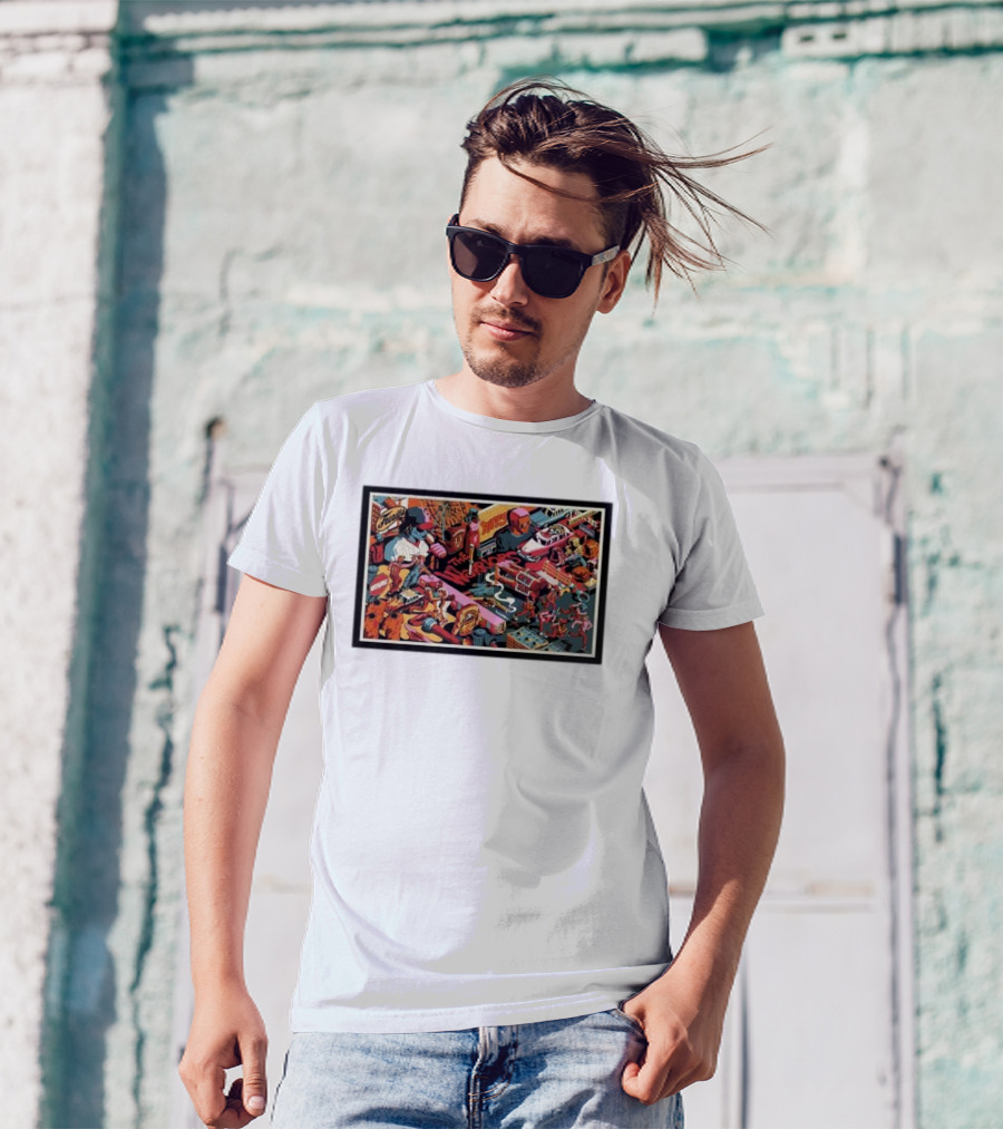 The Warriors Oct 17 2024 Movie Subway Showdown Comic T-Shirt