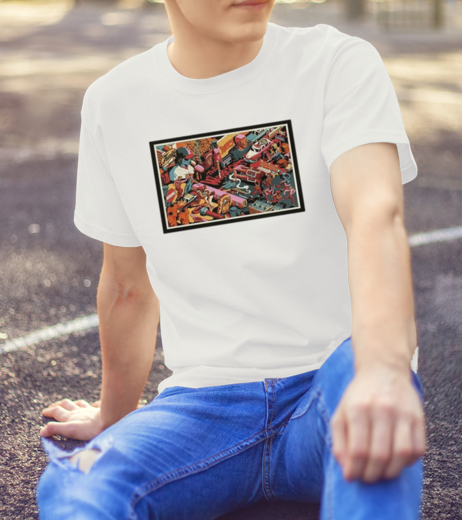 The Warriors Oct 17 2024 Movie Subway Showdown Comic T-Shirt