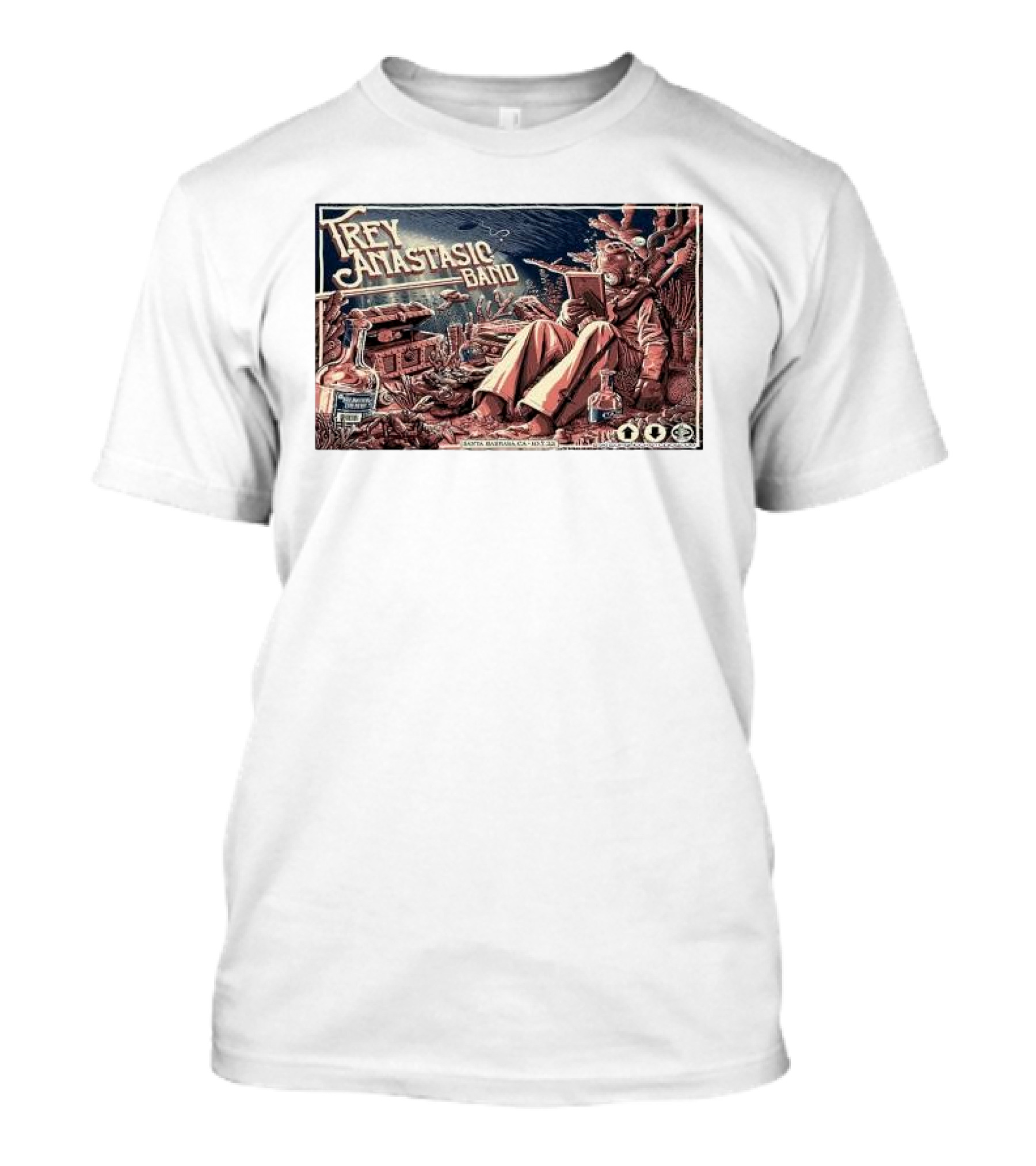 Trey Anastasio Band Santa Barbara CA October 07 2024 Arlington Theatre Tour T-Shirt