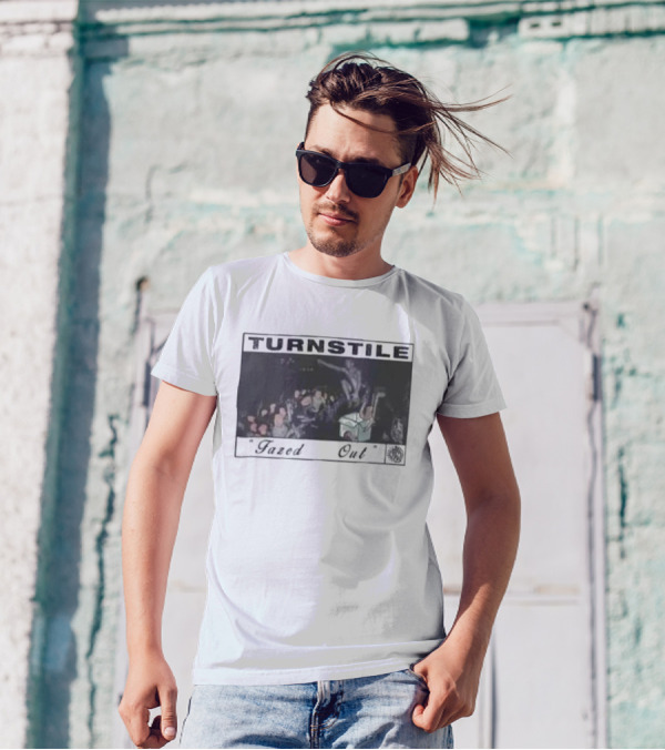 TURNSTILE Fazed Out American Hardcore Punk Band Live Performance Scene T-Shirt