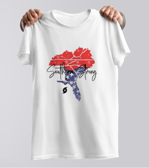 Southern Strong Hurricane Helene Disaster Relief T-Shirt