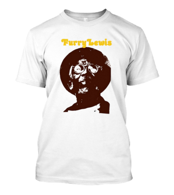 Furry Lewis Blues Old School Retro T-Shirt