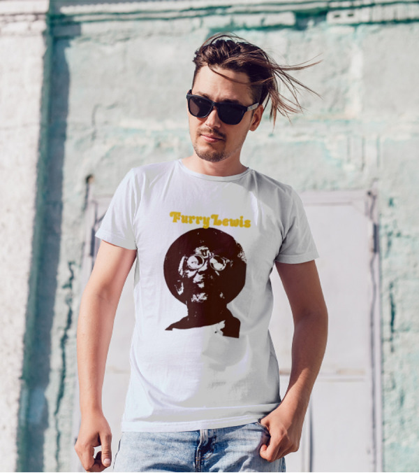 Furry Lewis Blues Old School Retro T-Shirt
