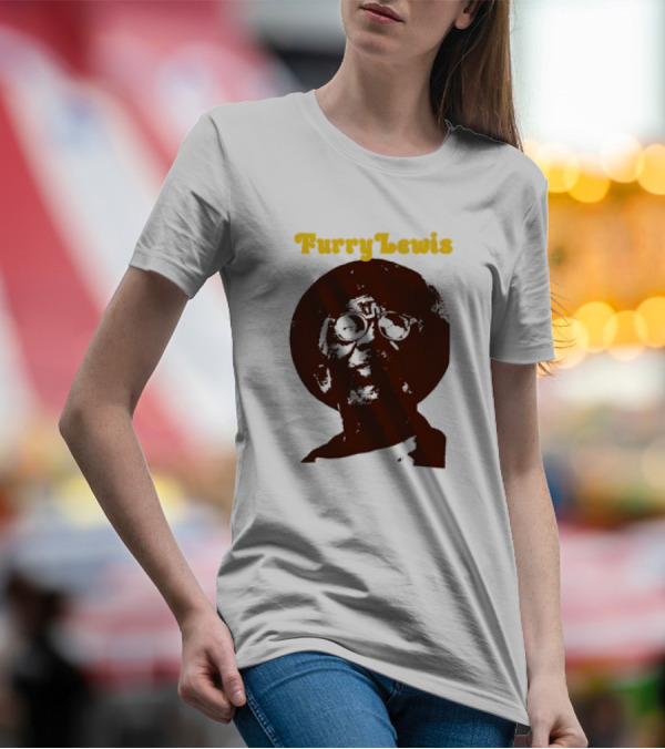 Furry Lewis Blues Old School Retro T-Shirt