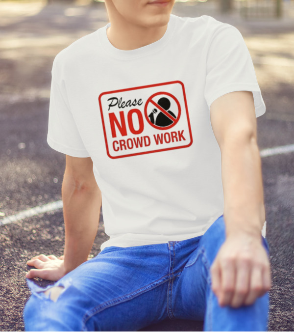 Gianmarco Soresi Please No Crowd Work Retro Mic T-Shirt