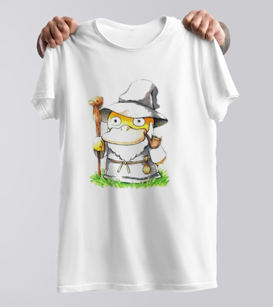 H. Oliver Hamlin Ganduck The Grey Cute Gandalf Psyduck Mashup T-Shirt