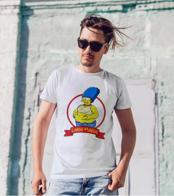 Large Marge Simpsons Cartoon Meme T-Shirt
