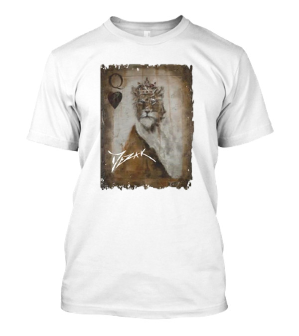 Tiger Mezak Queen Of Hearts Lioness T-Shirt
