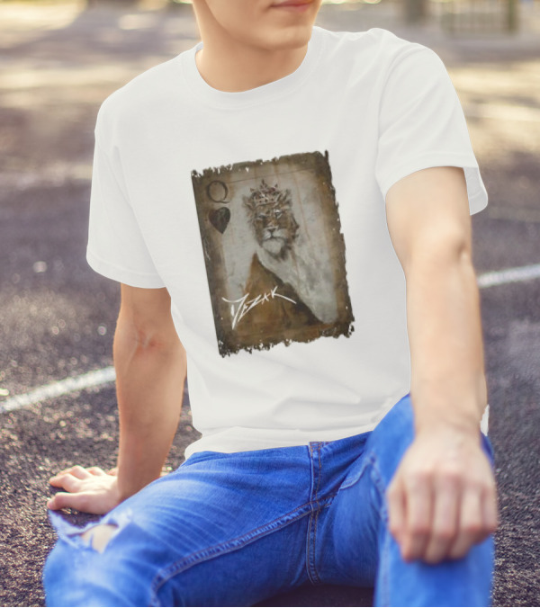 Tiger Mezak Queen Of Hearts Lioness T-Shirt