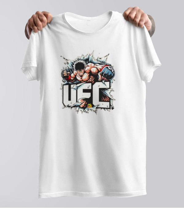 UFC Unleash Fierce Confidence Anime Power Punch For Gym Lovers T-Shirt