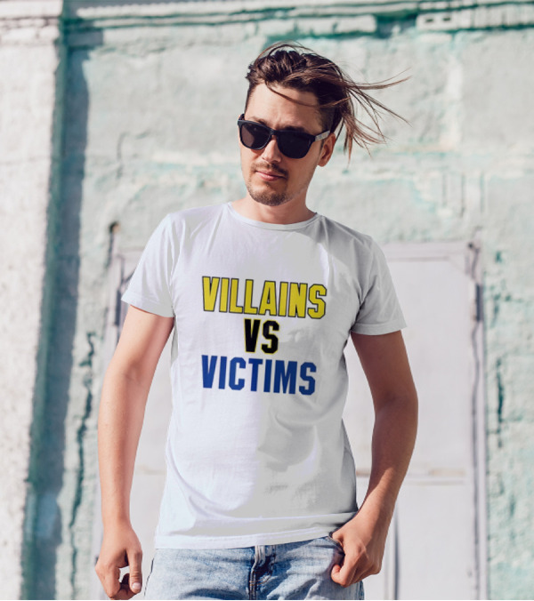 Villains Vs Victims Classic Showdown T-Shirt