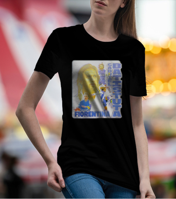 Gabriel Batistuta Fiorentina Cult Kits Bootleg T-Shirt