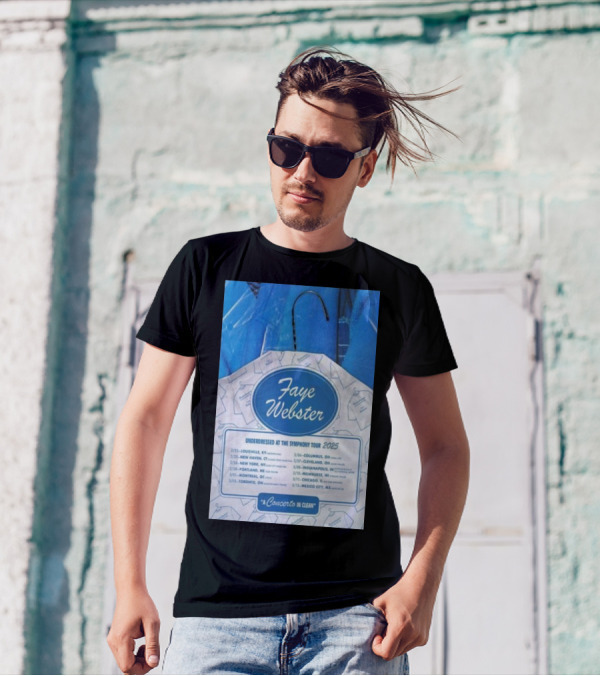 Faye Webster Concerto In Clean Underdressed At The Symphony Tour 2025 T-Shirt