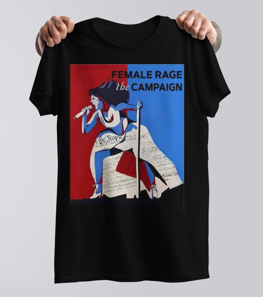 Female Rage The Campaign Kamala Harris T-Shirt