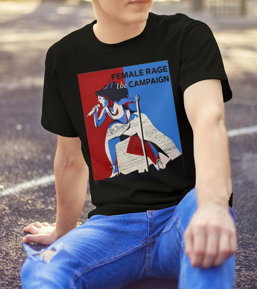 Female Rage The Campaign Kamala Harris T-Shirt