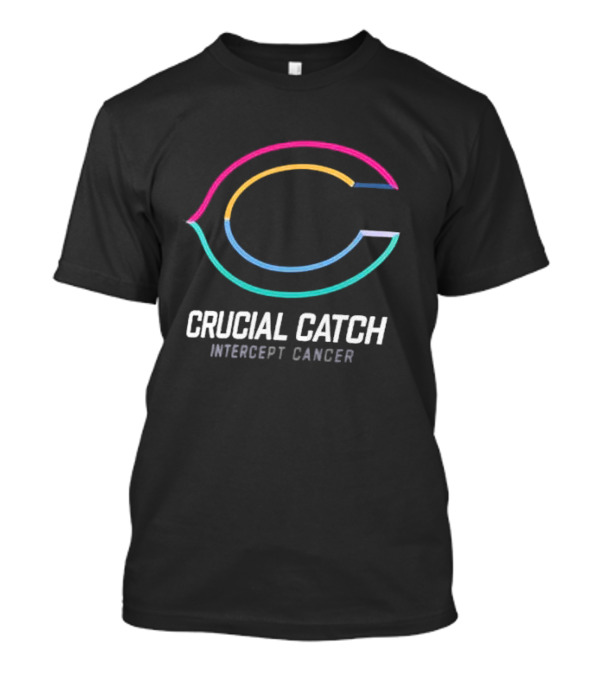 Bears 2024 Crucial Catch Intercept Cancer Campaign T-Shirt