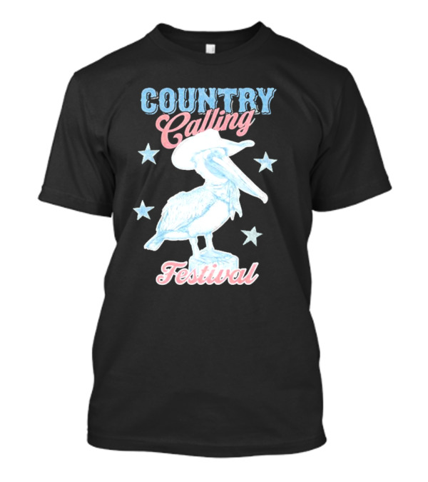 Country Calling Pelican Festival Lineup Stars T-Shirt