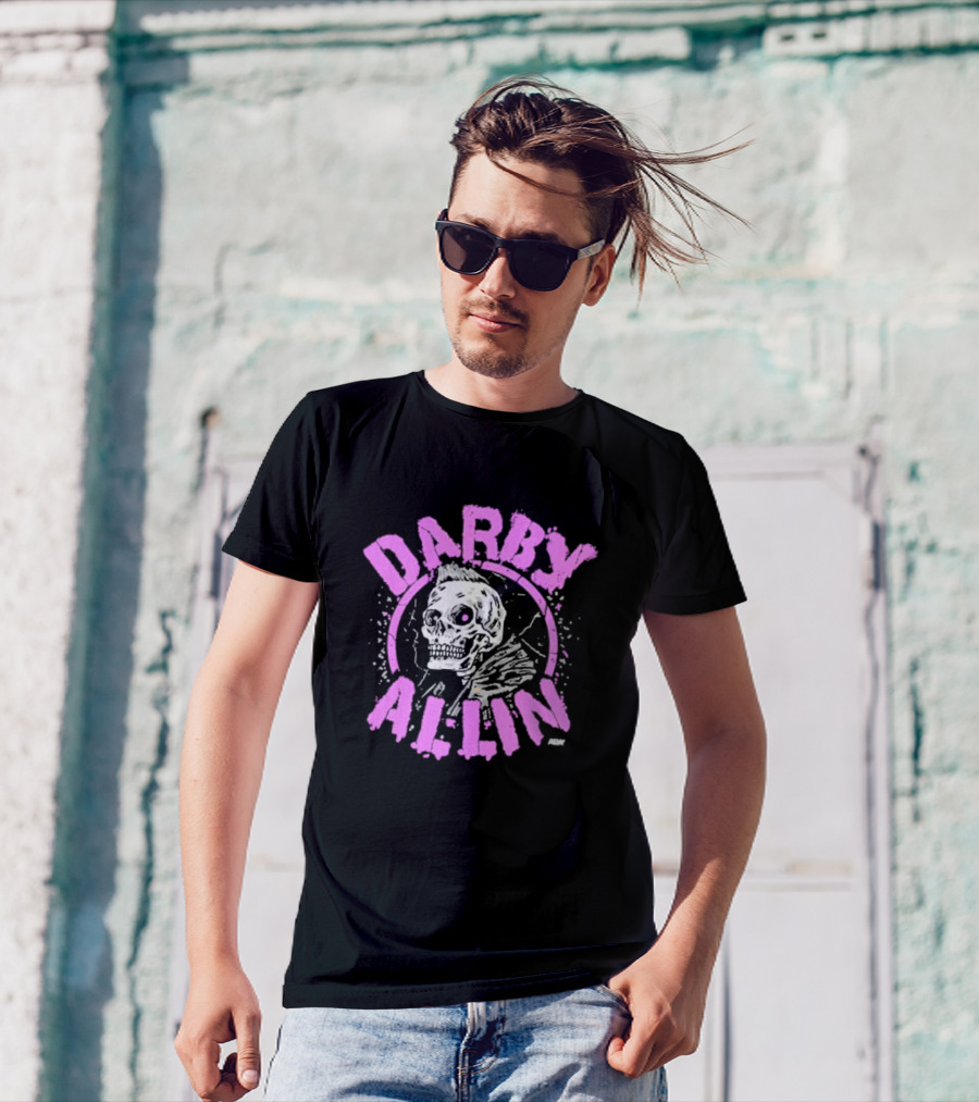 Darby Allin Skull AEW Afterlife T-Shirt