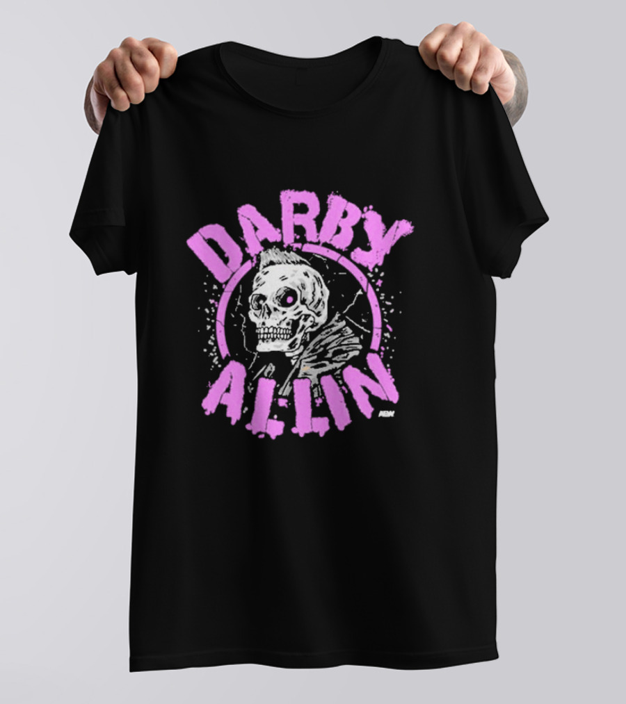 Darby Allin Skull AEW Afterlife T-Shirt