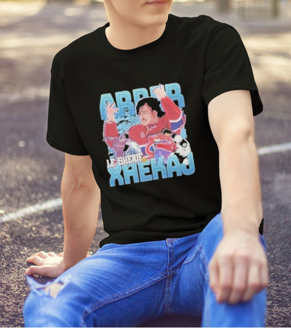 Arber Xhekaj Le Shérif Montreal Hockey T-Shirt