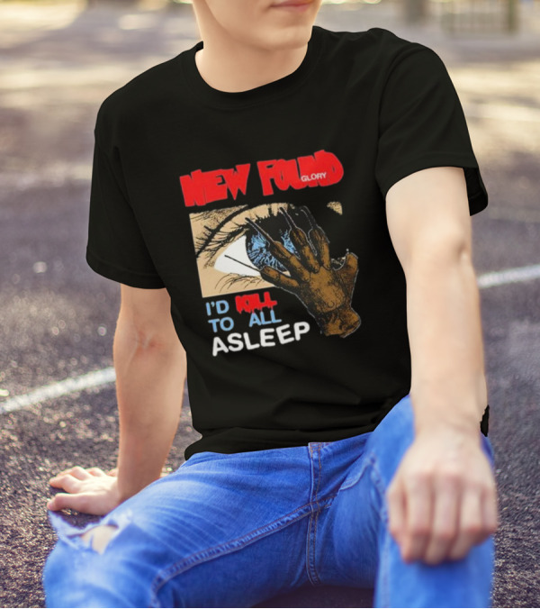 New Found Glory Eye Claw I'd Kill To Fall Asleep T-Shirt