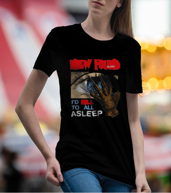 New Found Glory Eye Claw I'd Kill To Fall Asleep T-Shirt