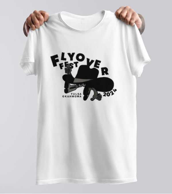 Flyover Fest 2024 Tulsa Oklahoma Nov 16-17 The Vanguard Cowboys T-Shirt