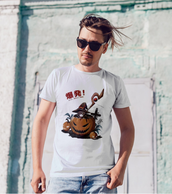 Megumin Halloween 2024 Pumpkin Explosion Aesthetic T-Shirt