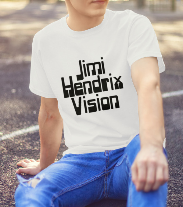 Jimi Hendrix Vision Ringer Retro Psychedelic T-Shirt