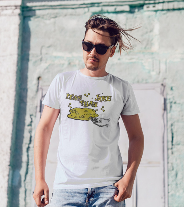 Less Than Jake Skeleton In Acid Ooze T-Shirt