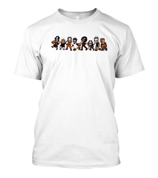 New Nu Metal Trick Or Treaters Halloween Band Characters T-Shirt