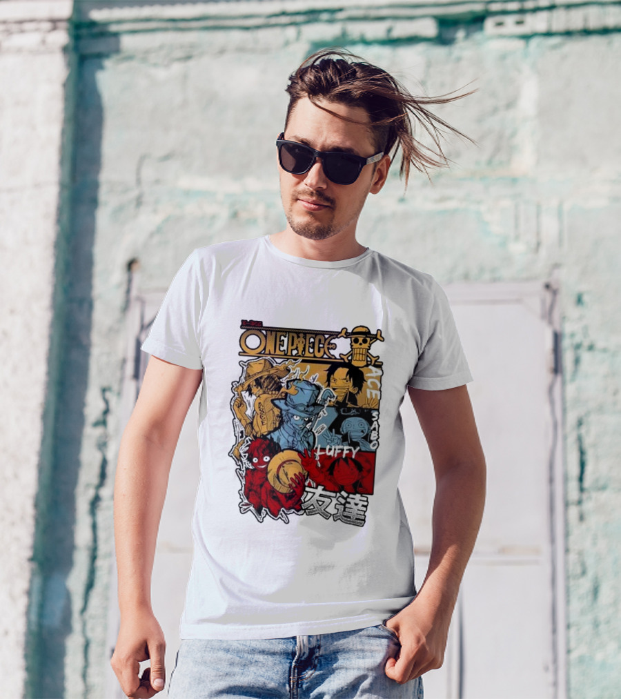 One Piece Luffy Ace Sabo Brothers Friendship T-Shirt