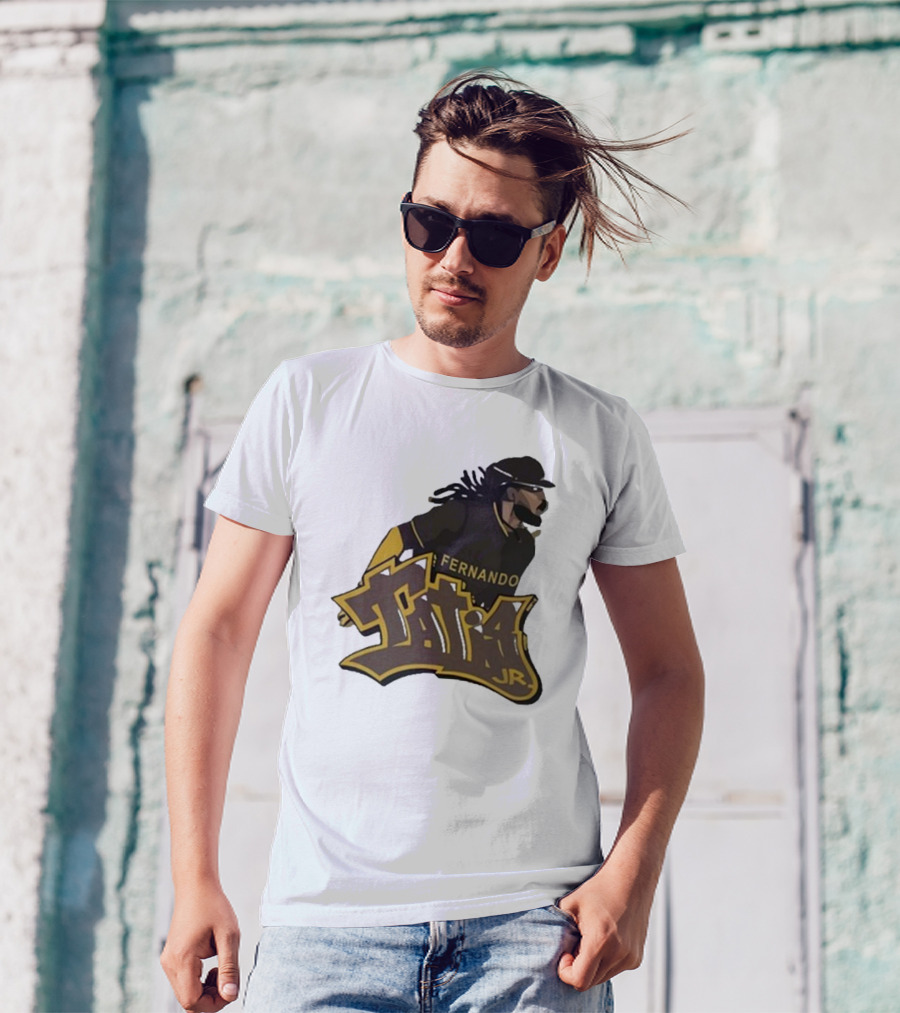 San Diego Padres Fernando Tatis Jr Player Graffiti T-Shirt