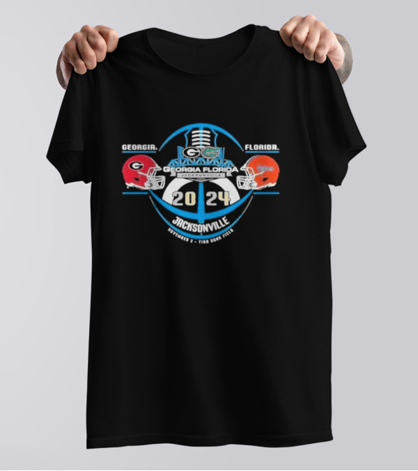 Jacksonville Georgia Florida 2024 November 2 TIAA Bank Field T-Shirt