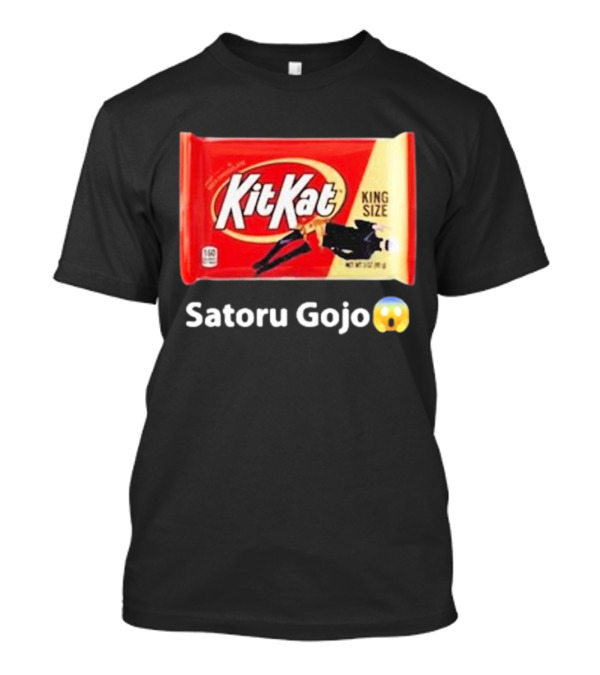 Satoru Gojo ๐ฎ Kit Kat King Size T-Shirt
