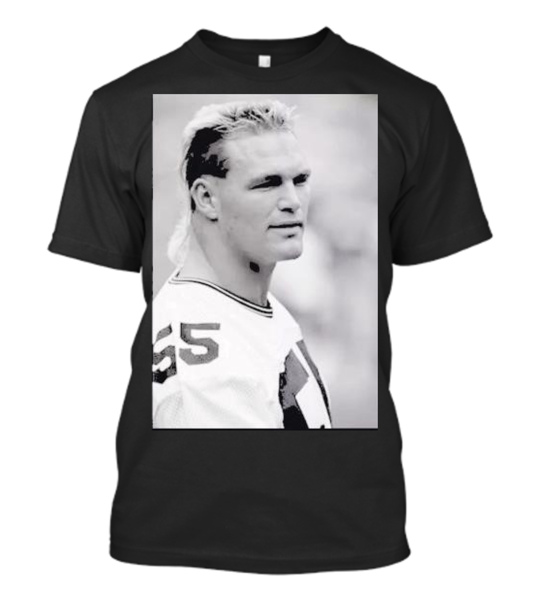The Boz Brian Bosworth Number 55 Football Legend T-Shirt