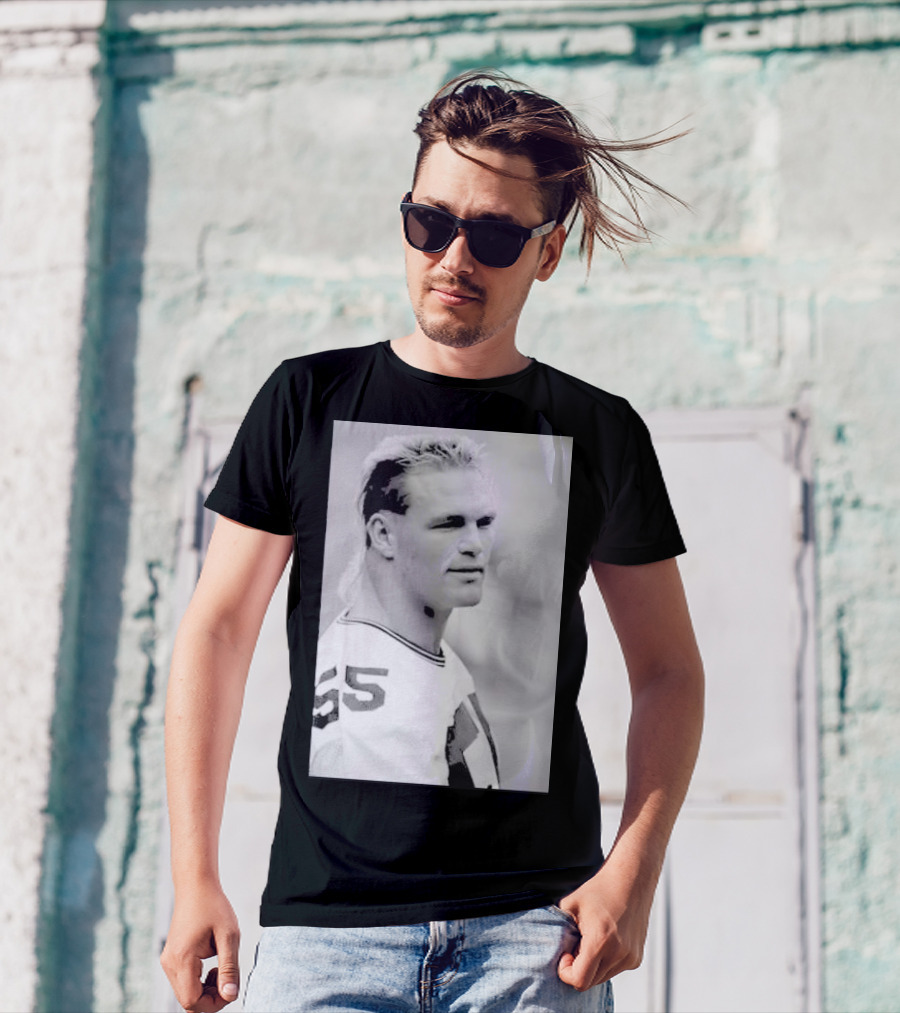 The Boz Brian Bosworth Number 55 Football Legend T-Shirt