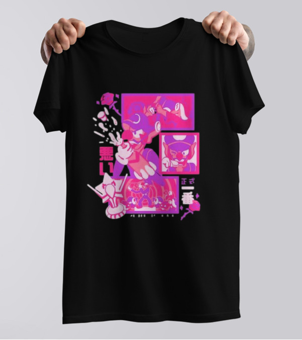 Waluigi Celebration The Best Of Them All T-Shirt