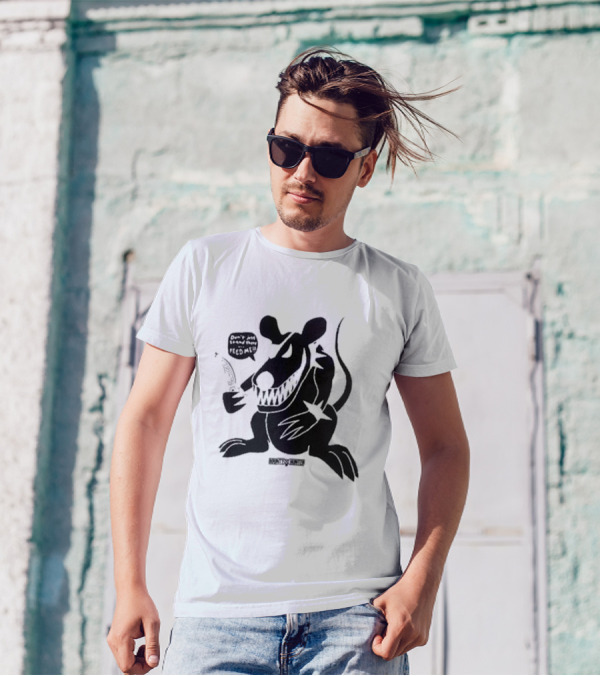 Don’t Just Stand There Feed Me Bounty Hunter Rat-Chang T-Shirt