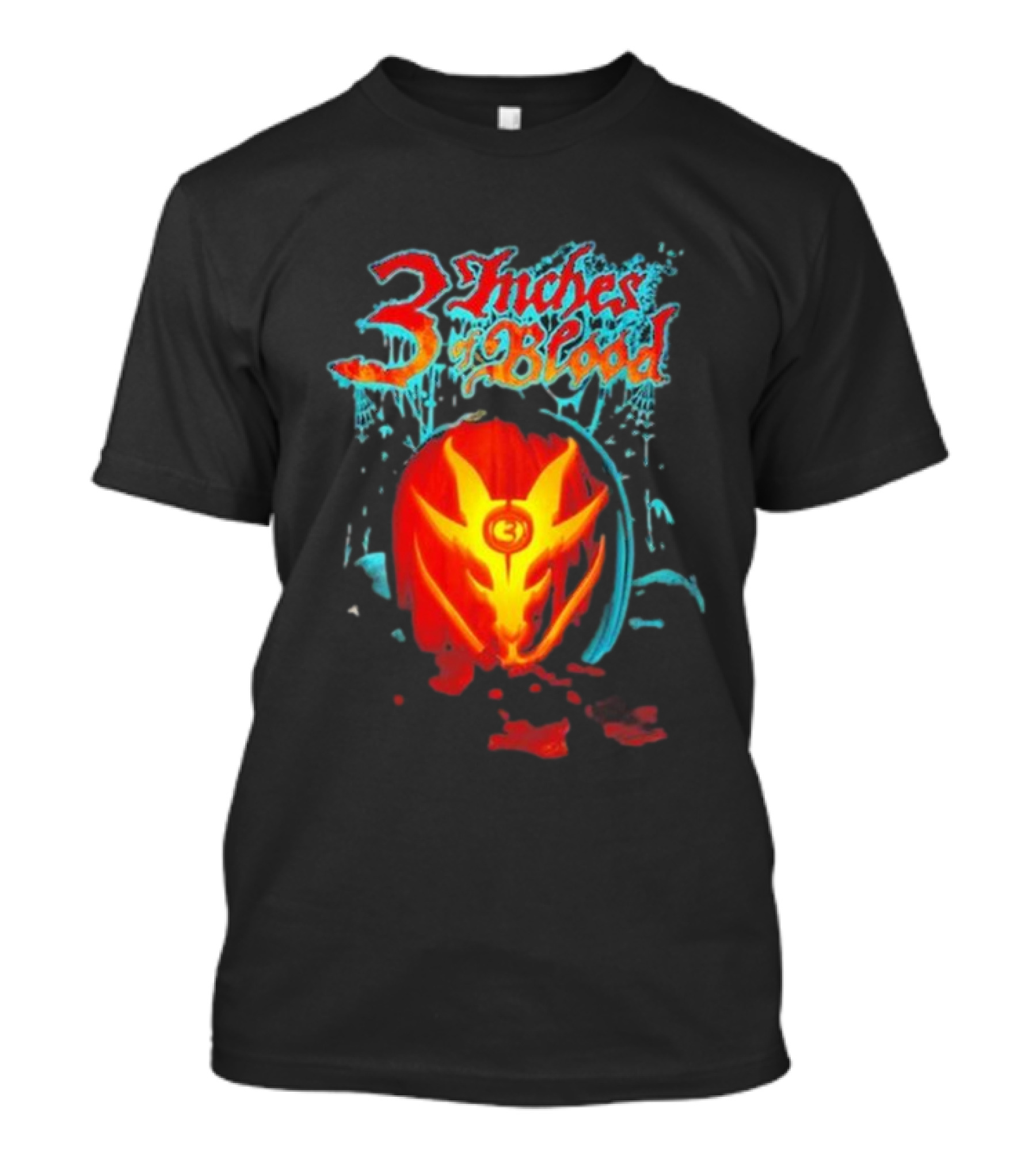 3 Inches Of Blood Pumpkin Halloween T-Shirt